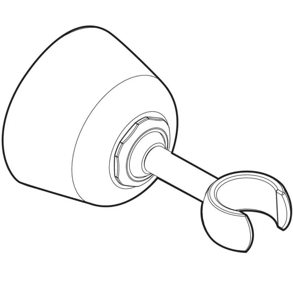 Moen 114348WR Wrought Iron Handshower Bracket Matte Shower Head Holder‎